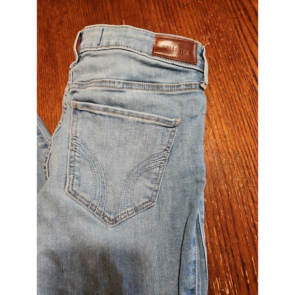 Hollister Jeans Size 7S (W28XL26) Womens High Rise Super Skinny Blue Jeans (A840